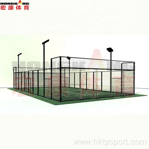 Hot Sale 2025 Panoramic Padel Tennis Court Set